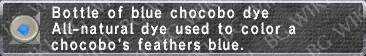 Blue Chocobo Dye description.png