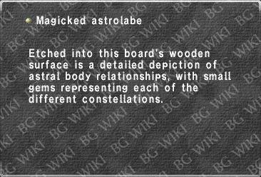 Magicked astrolabe