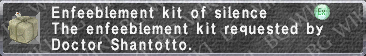 Enfeeb. Kit- Silence description.png