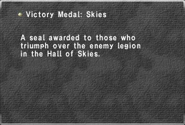 Victory Medal: Skies