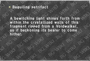 Beguiling petrifact