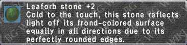 Leaforb Stone +2 description.png