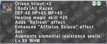 Orison Bliaut +2 description.png