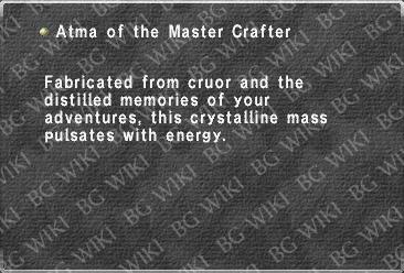 Atma of the Master Crafter