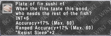 Fin Sushi +1 description.png