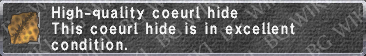 H.Q. Coeurl Hide description.png