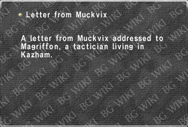 Letter from Muckvix