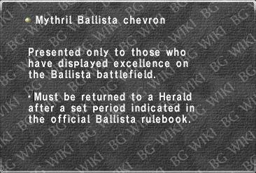 Mythril Ballista chevron