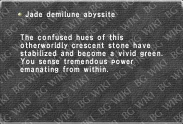 Jade demilune abyssite