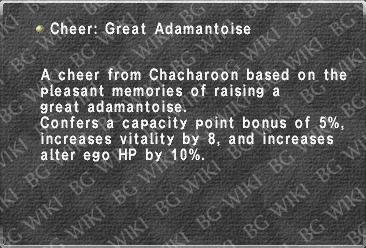 Cheer: Great Adamantoise