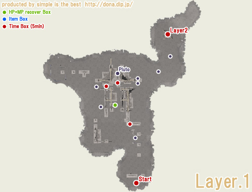 Apollyon NW 1st Floor Map