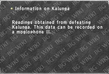 Information on Kalunga