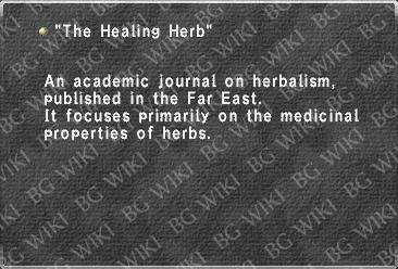 "The Healing Herb"