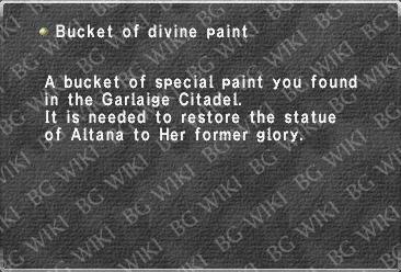 Bucket of divine paint