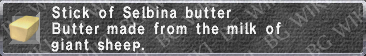 Selbina Butter description.png