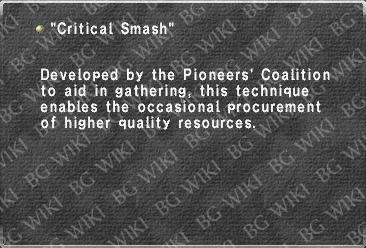 "Critical Smash"