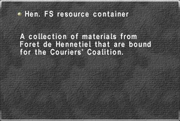 Hen. FS resource container