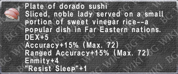 Dorado Sushi description.png