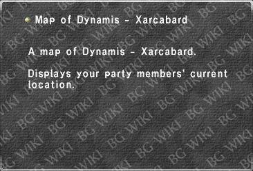 Map of Dynamis - Xarcabard