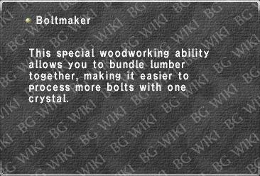 Boltmaker - BG FFXI Wiki