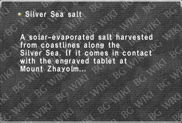 Silver Sea salt