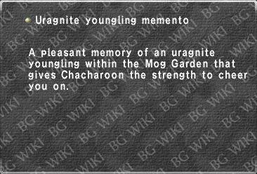 Uragnite youngling memento