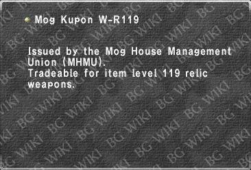 Mog Kupon W-R119