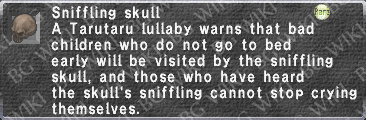 Sniffling Skull description.png