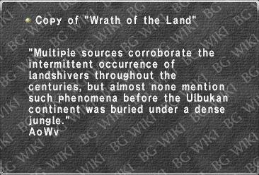 Copy of "Wrath of the Land"