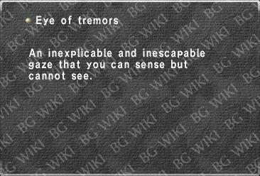 Eye of tremors