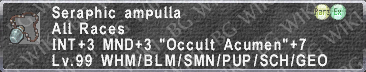 Seraphic Ampulla description.png