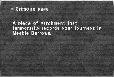 Grimoire page