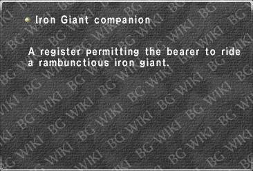 Iron Giant companion