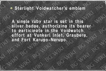 Starlight Voidwatcher's emblem