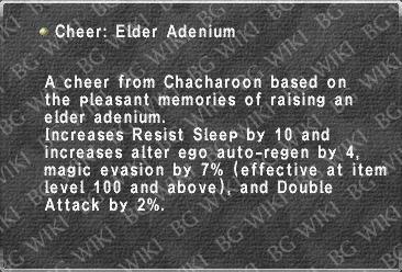 Cheer: Elder Adenium