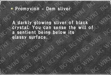 Promyvion - Dem sliver