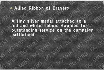 Allied Ribbon of Bravery §§§