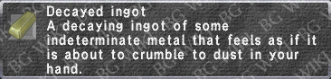 Decayed Ingot description.png