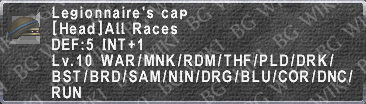 Legionnaire's Cap description.png