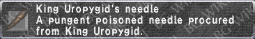 Uropygid's Needle description.png