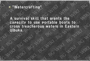 "Watercrafting"