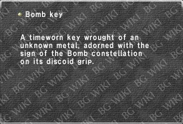 Bomb key