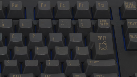 Final Fantasy XI XIth Anniversary Keyboard - Enter key closeup.png