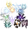 All twelve Elemental variants.